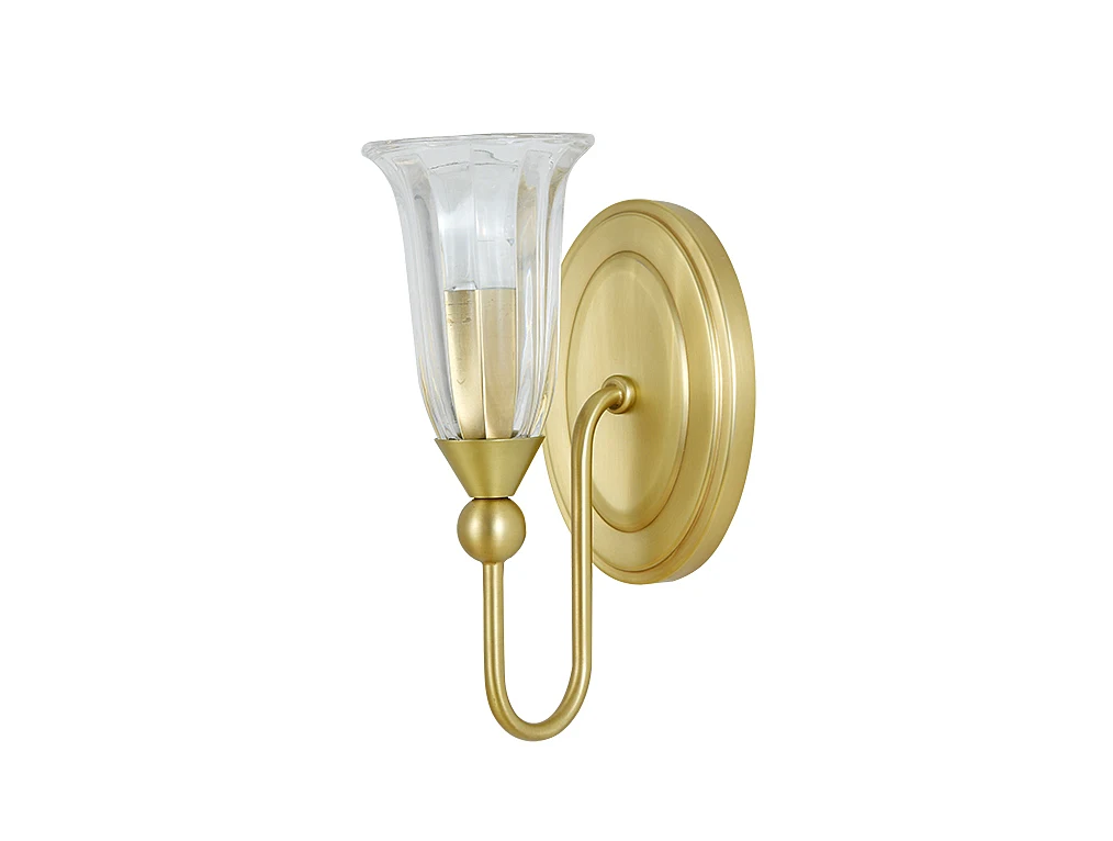 Настенное бра Newport Margo 3711/A brass
