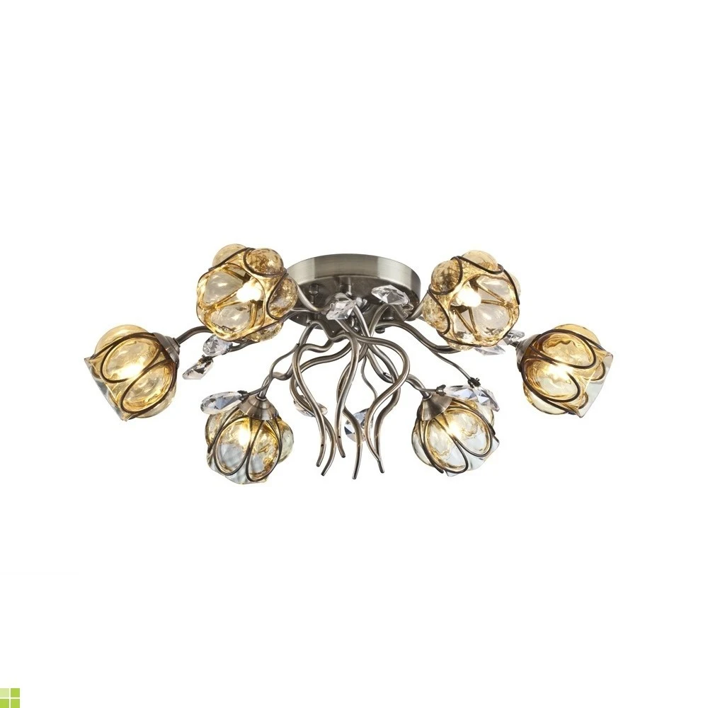 Потолочная люстра Arte Lamp VENEZIA A2201PL-6AB