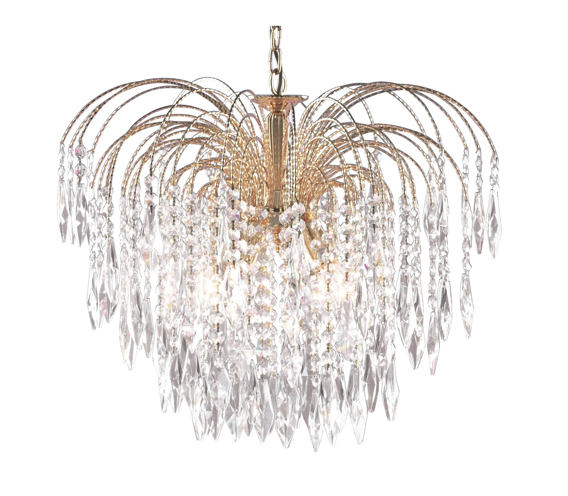Подвесная люстра Arte Lamp WATERFALL A5175LM-5GO