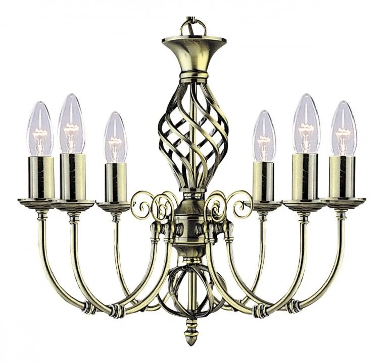 Подвесная люстра Arte Lamp ZANZIBAR A8392LM-6AB
