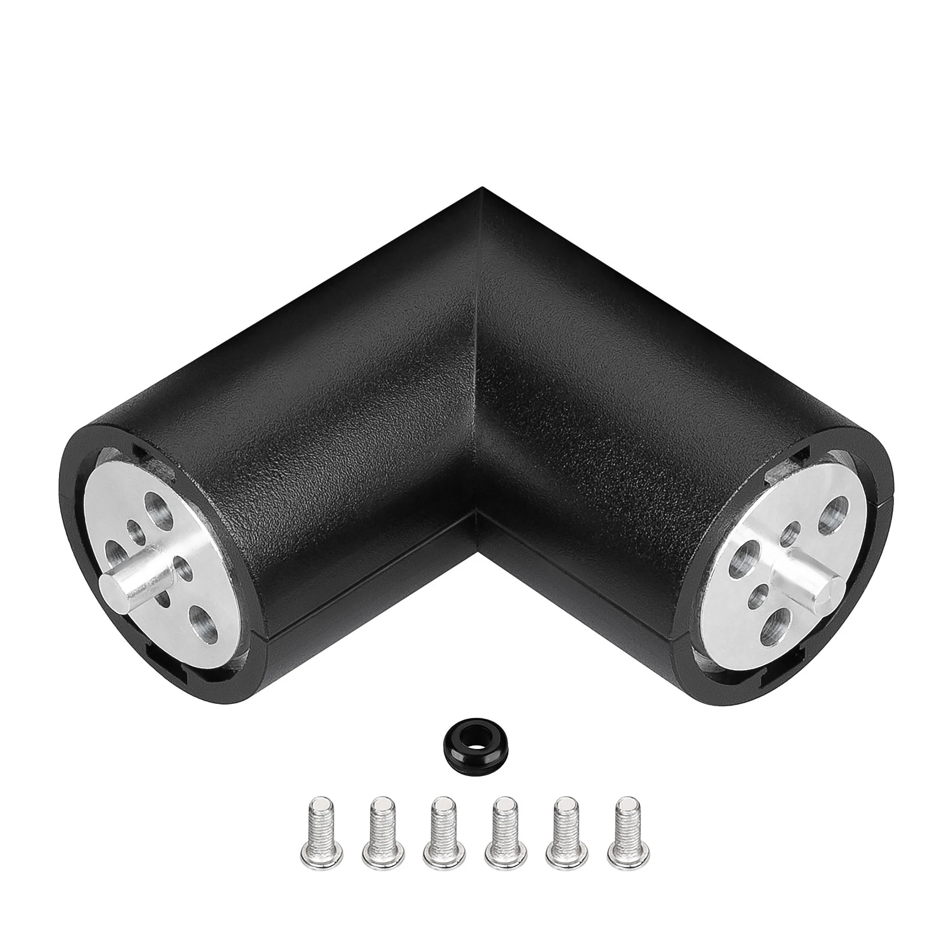 Угловой коннектор для соединения двух отрезков профиля ROUND-D36-360 Arlight Sl-Round 050543