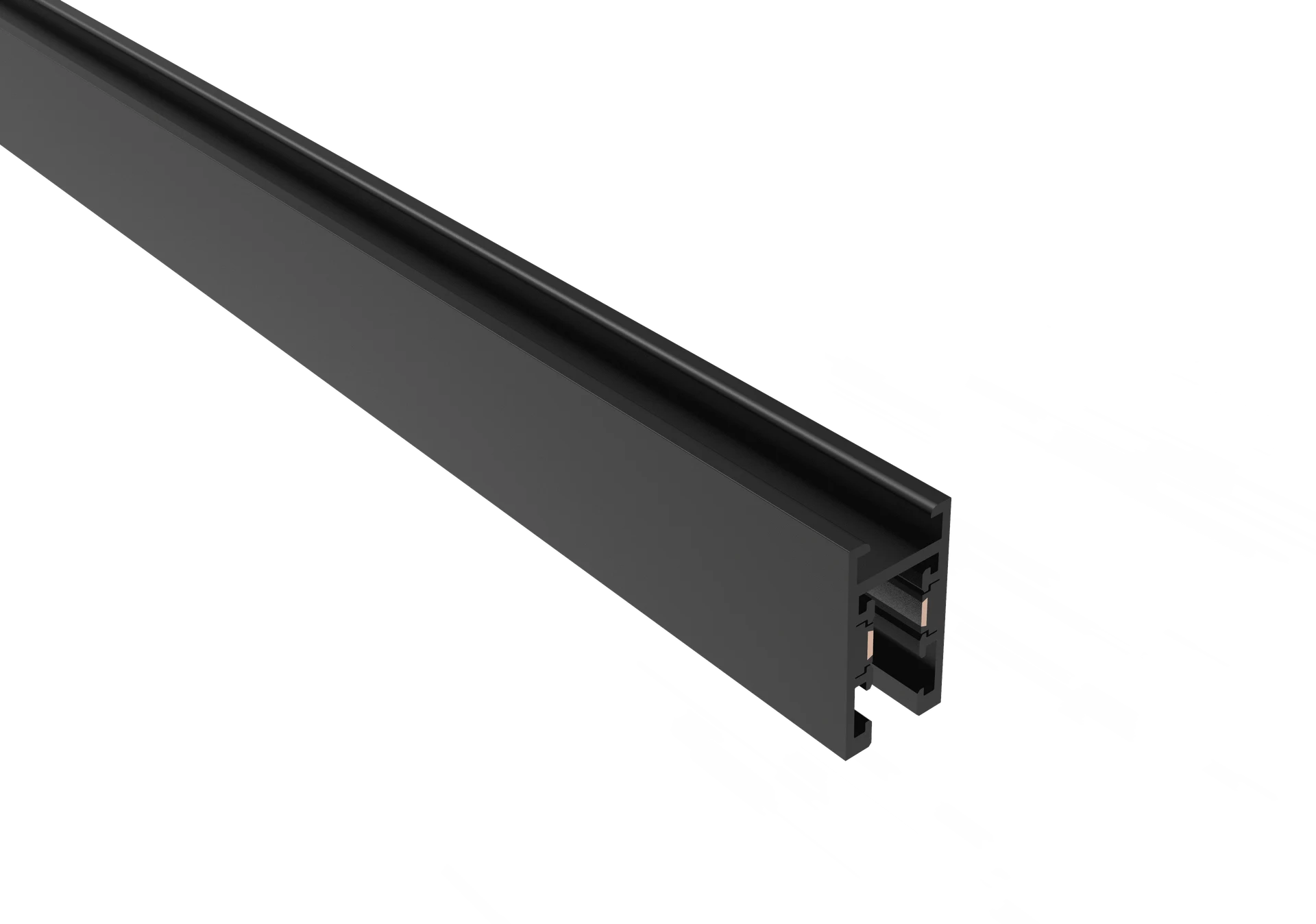 Шинопровод магнитный накладной Crystal Lux CLT 0.116 01 L2000 BL