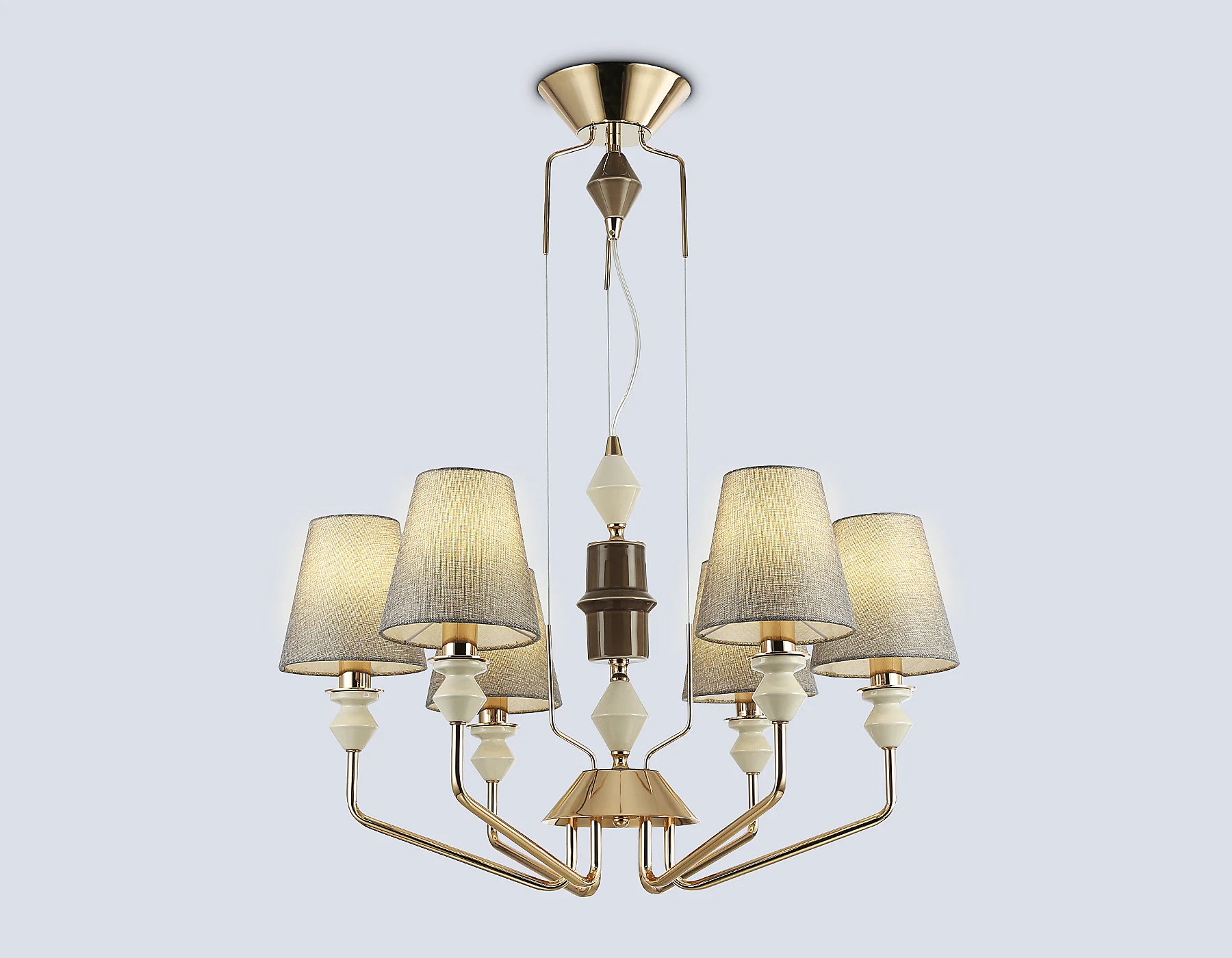 Подвесная люстра Ambrella Ceramo Classic LH75401