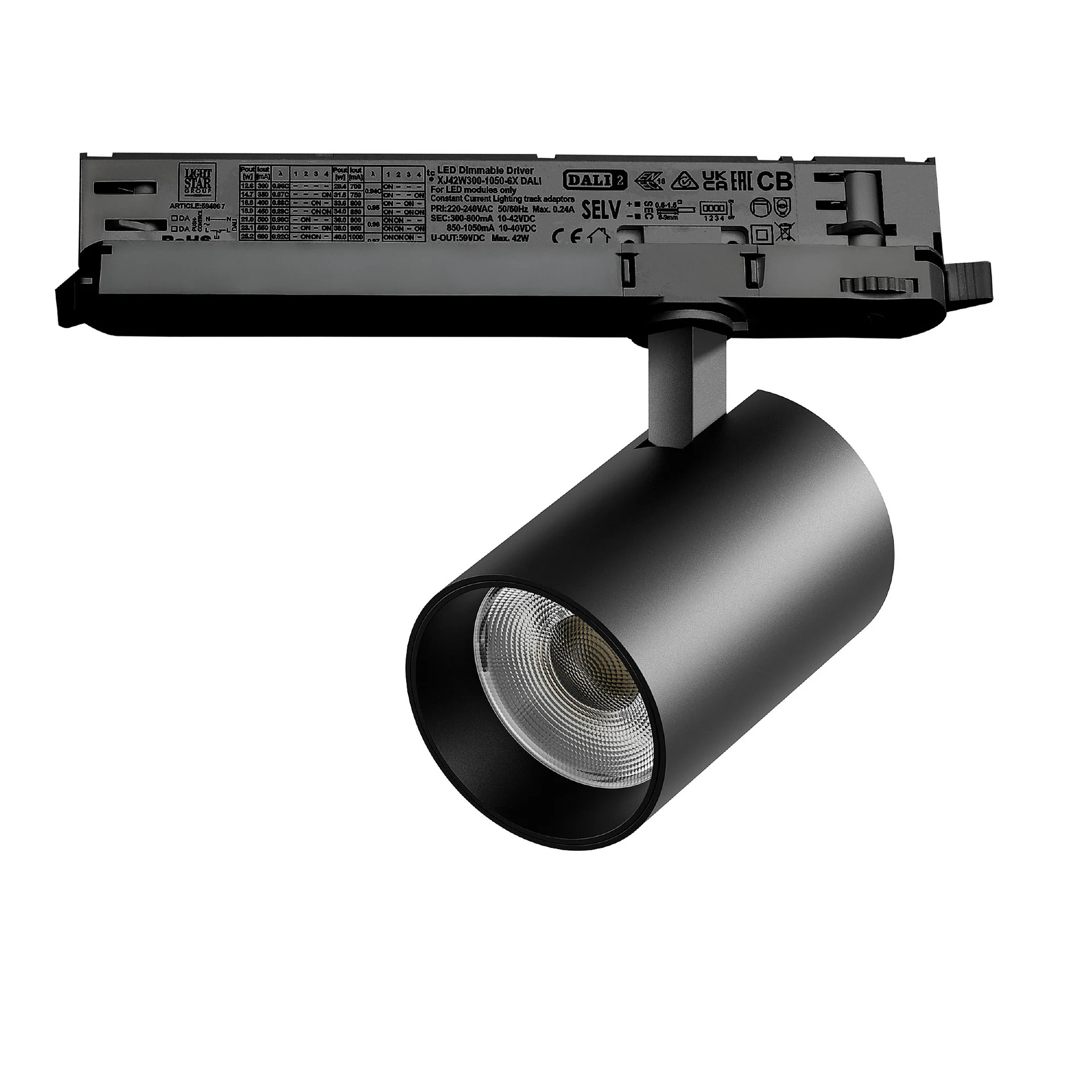 Трековый светильник Lightstar Alta Base A5337DALI