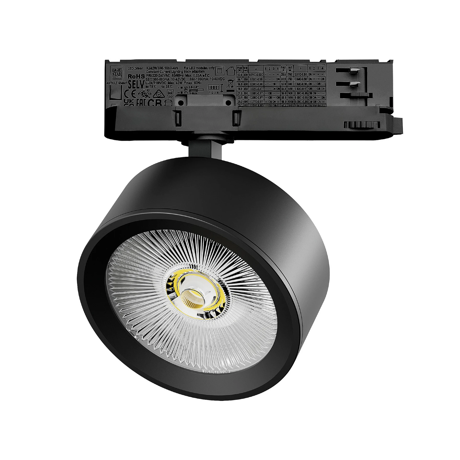 Трековый светильник Lightstar Alta Pro A5647QT