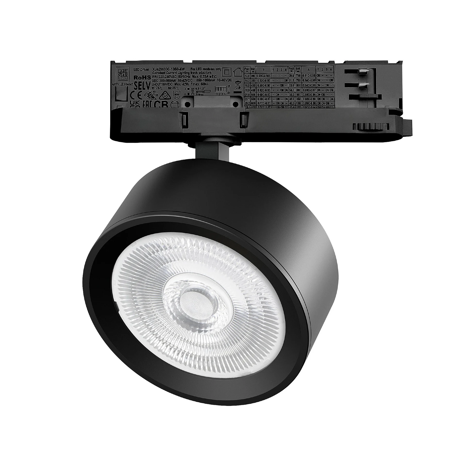 Трековый светильник Lightstar Alta Pro A5647QT60G