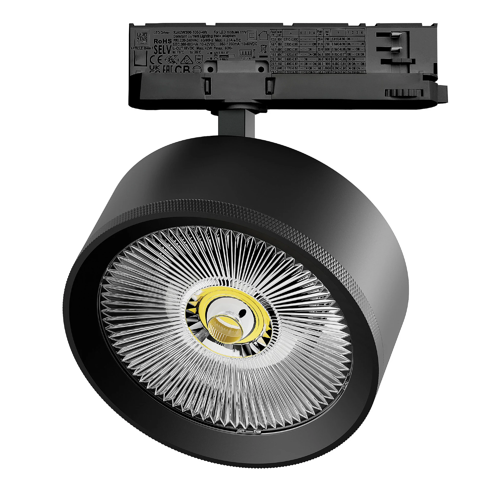 Трековый светильник Lightstar Alta Pro A5747QT