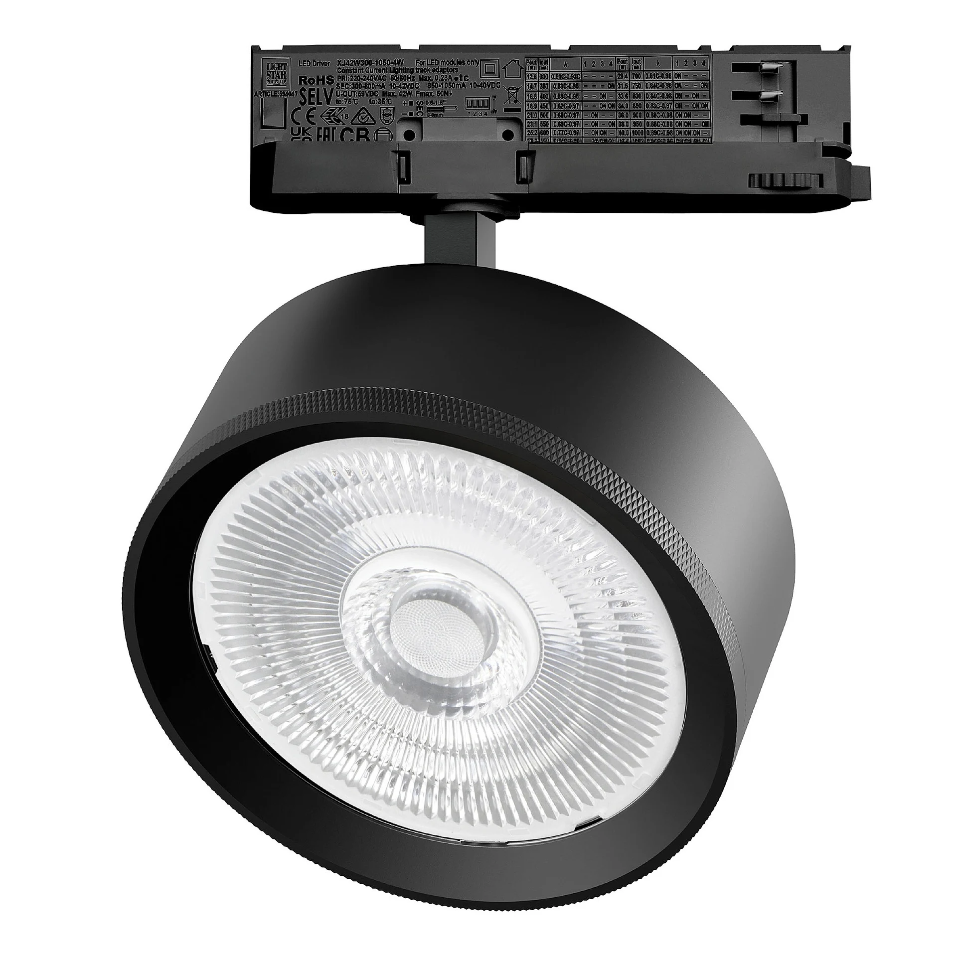 Трековый светильник Lightstar Alta Pro A5747QT60G