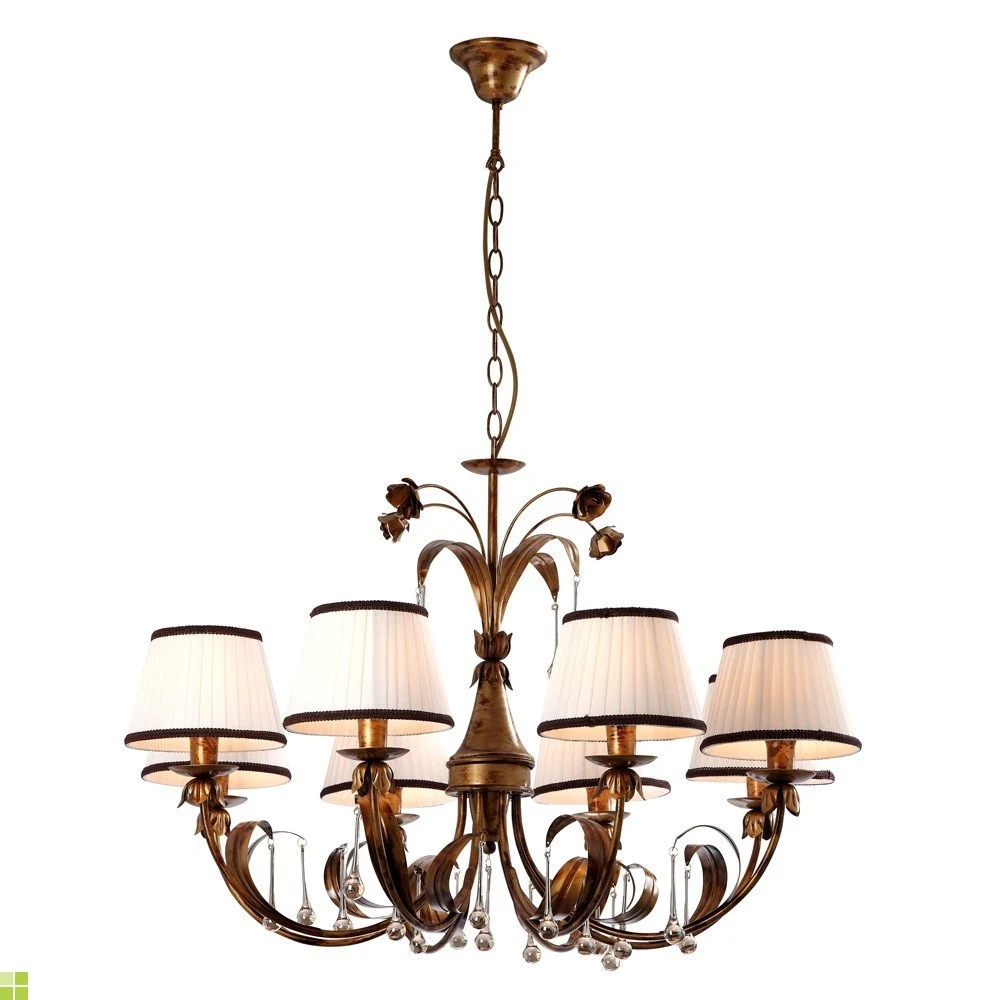 Подвесная люстра Arte Lamp BORGIA A8100LM-8GA