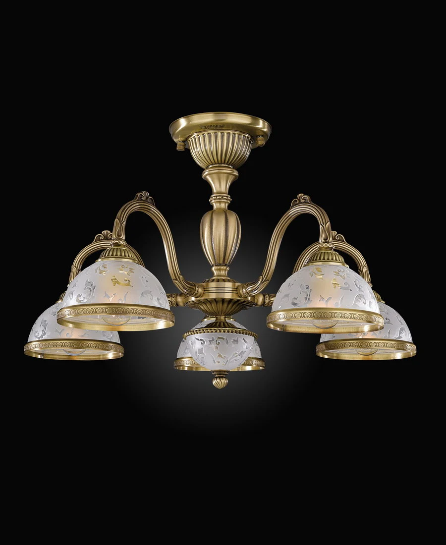 Потолочная люстра Reccagni Angelo 6222 PL 6222/5