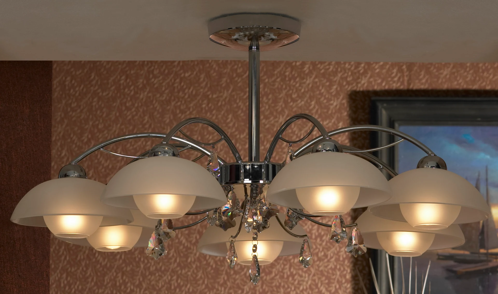 Потолочная люстра Lussole Serravalle LSF-1513-07