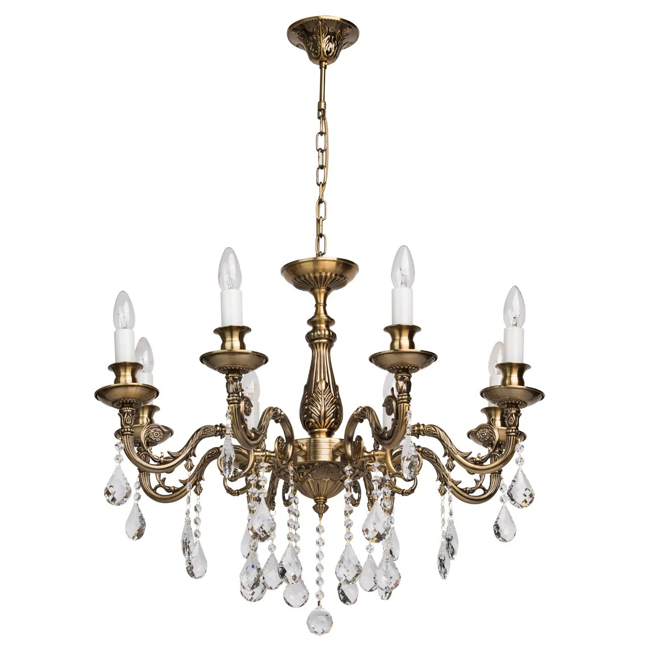 Хрустальная люстра MW Light Свеча 301016208