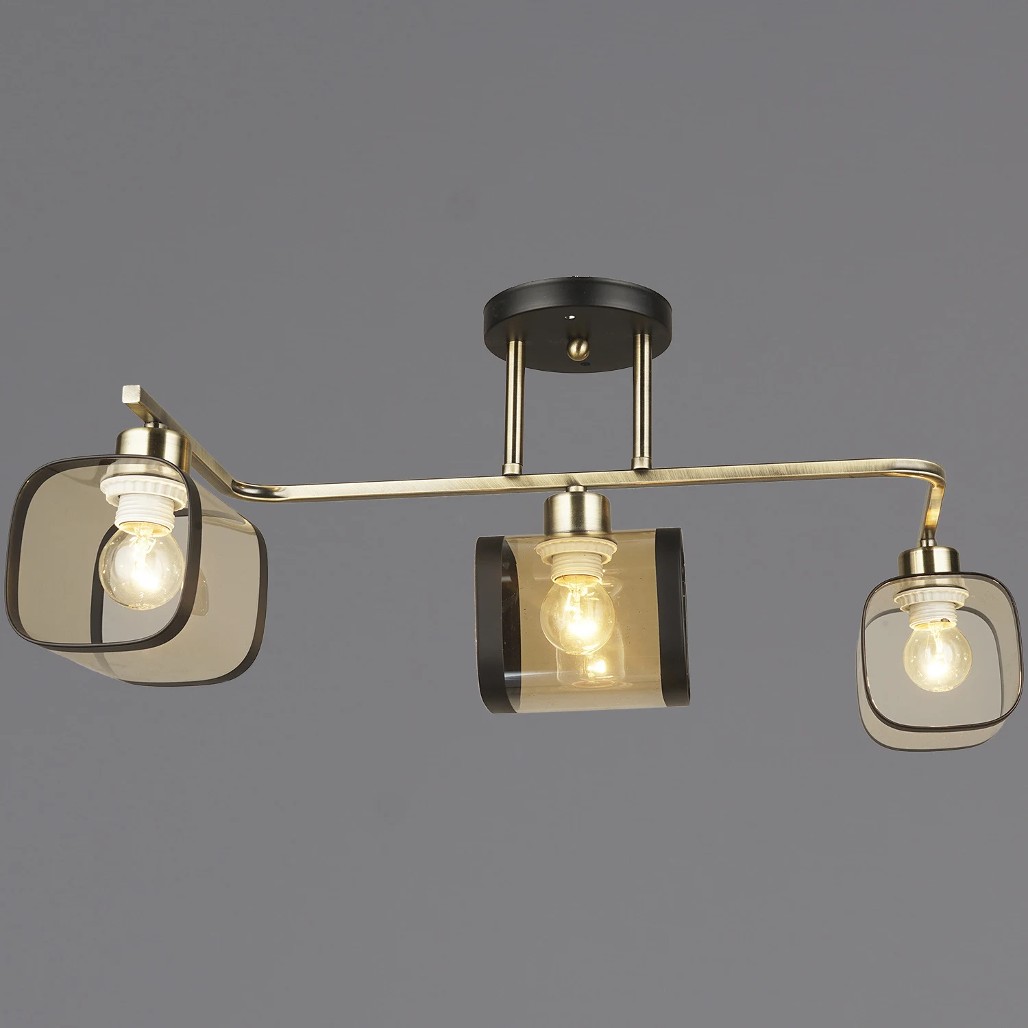 Потолочная люстра Reluce  04226-0.3-03 AB+BK