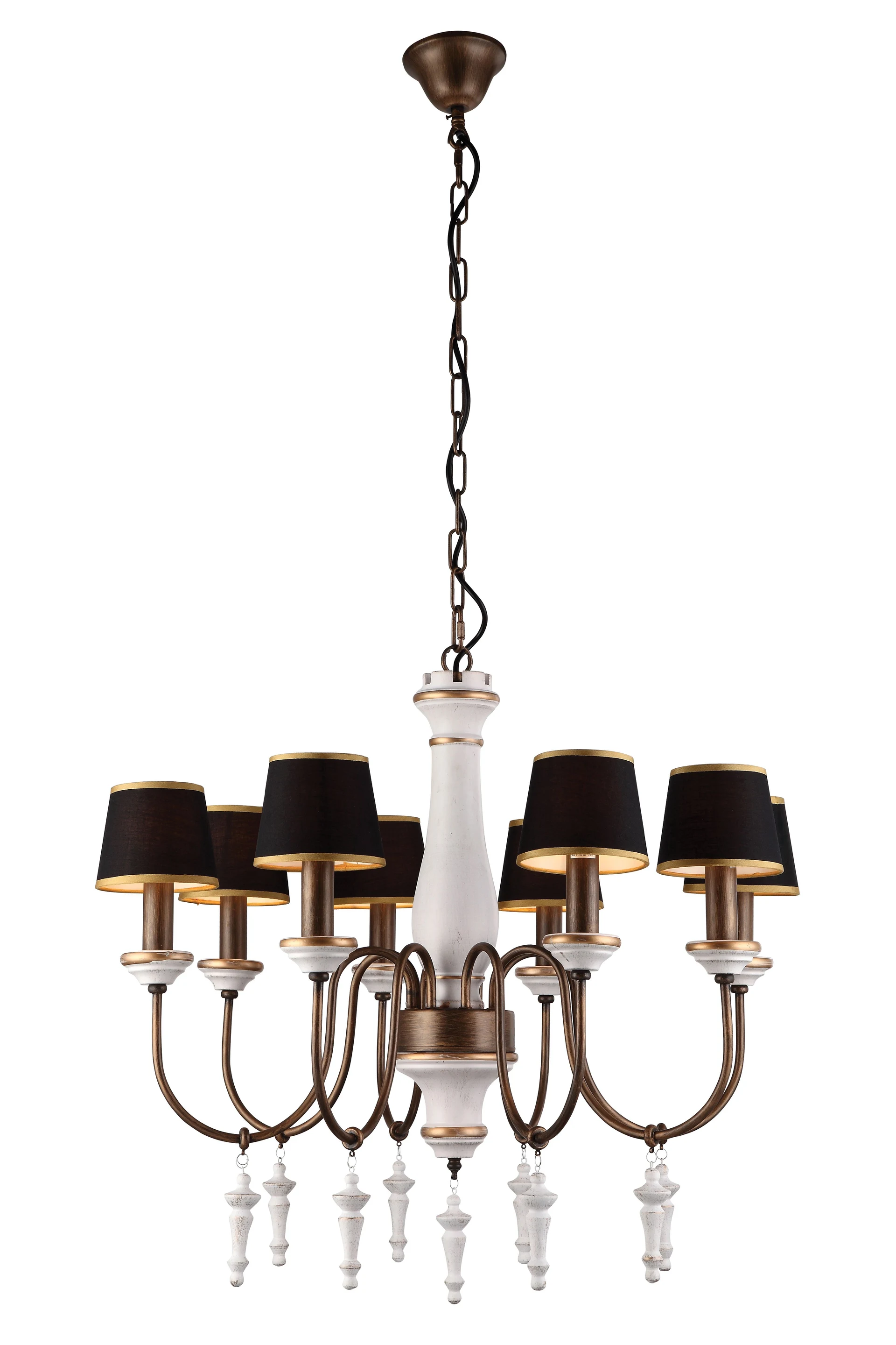 Подвесная люстра Arte Lamp FORTEZZA A1843LM-8BG