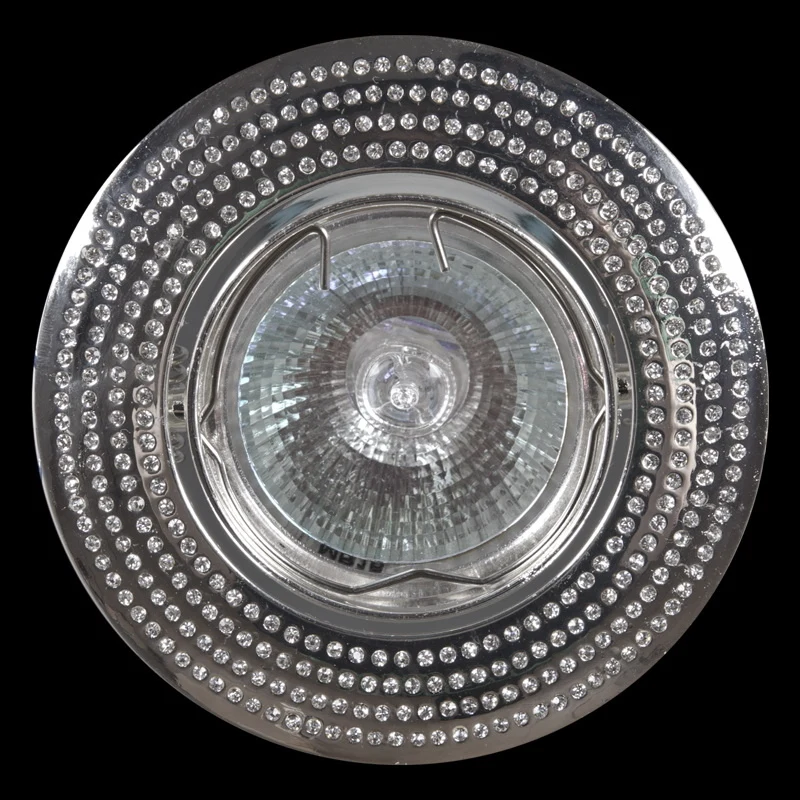 Встраиваемый светильник Sneha 2602/D MR16 SL/CL