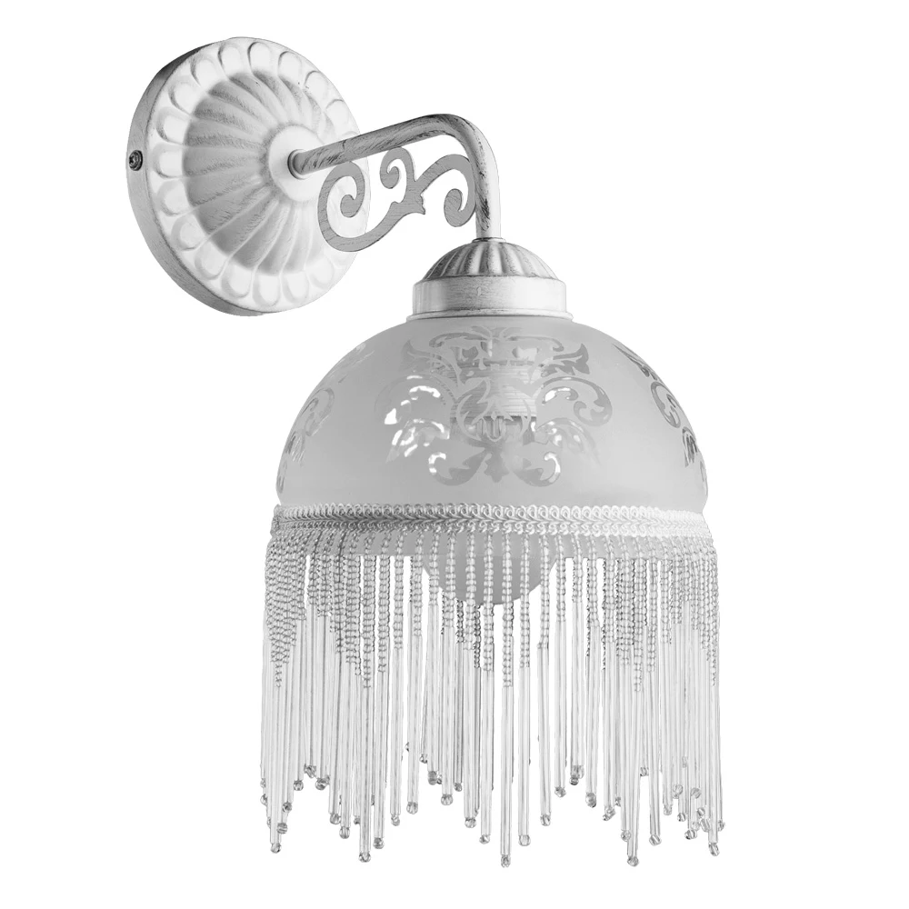 Бра с цветочками Perlina A9560AP-1WG Arte Lamp