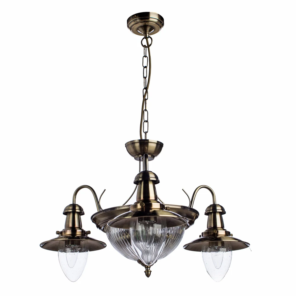 Подвесная люстра Arte Lamp FISHERMAN A5518LM-2-3AB