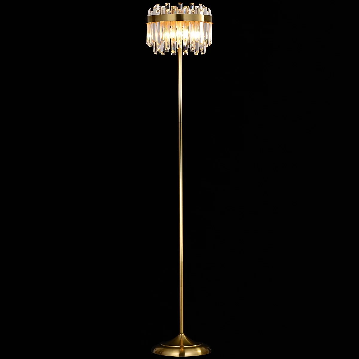Торшер напольный ILLUMICO IL5189-4FLS-29 BRASS MIRAGE
