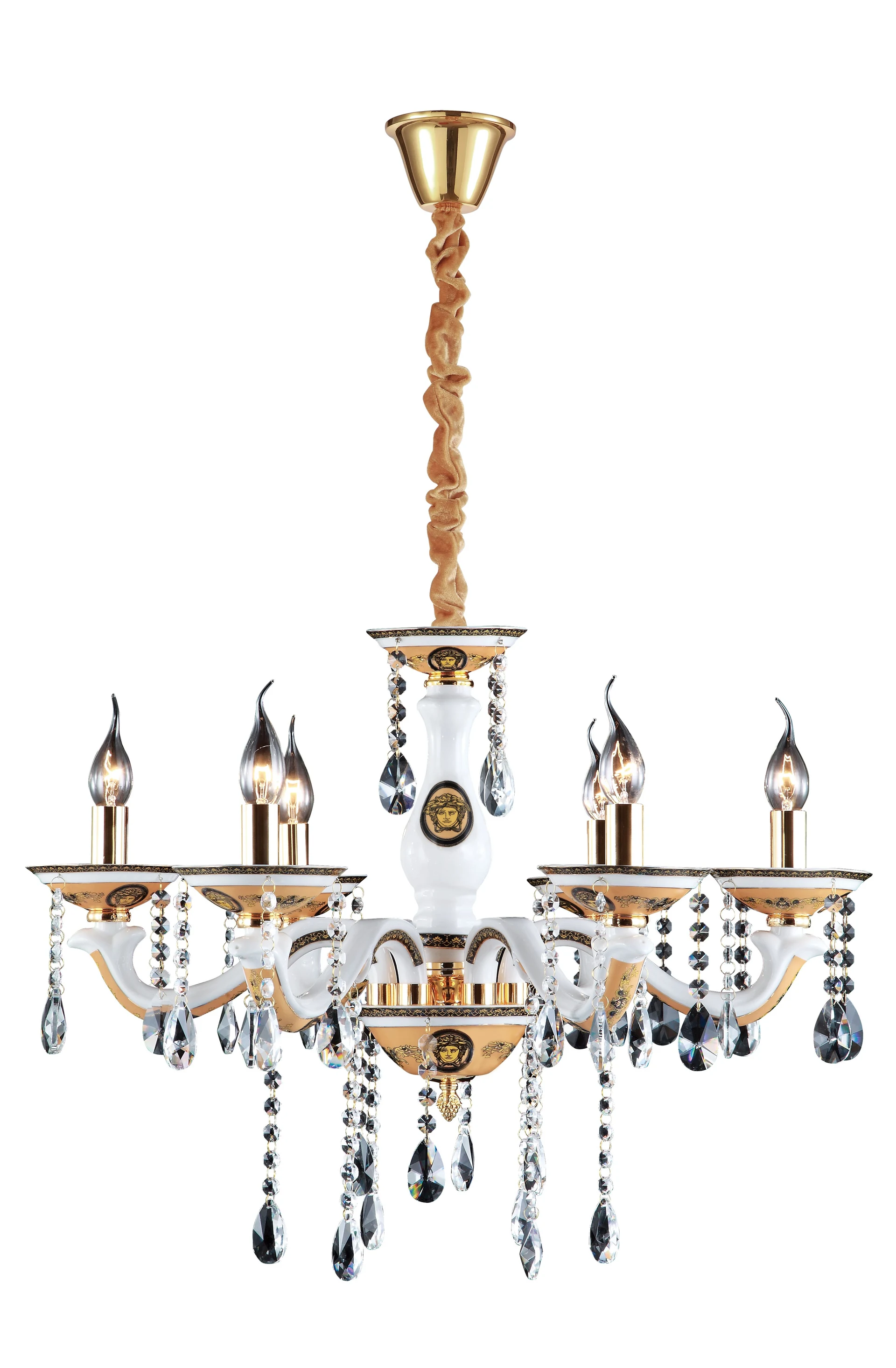 Хрустальная люстра Arte Lamp BELVEDER A6610LM-6GO