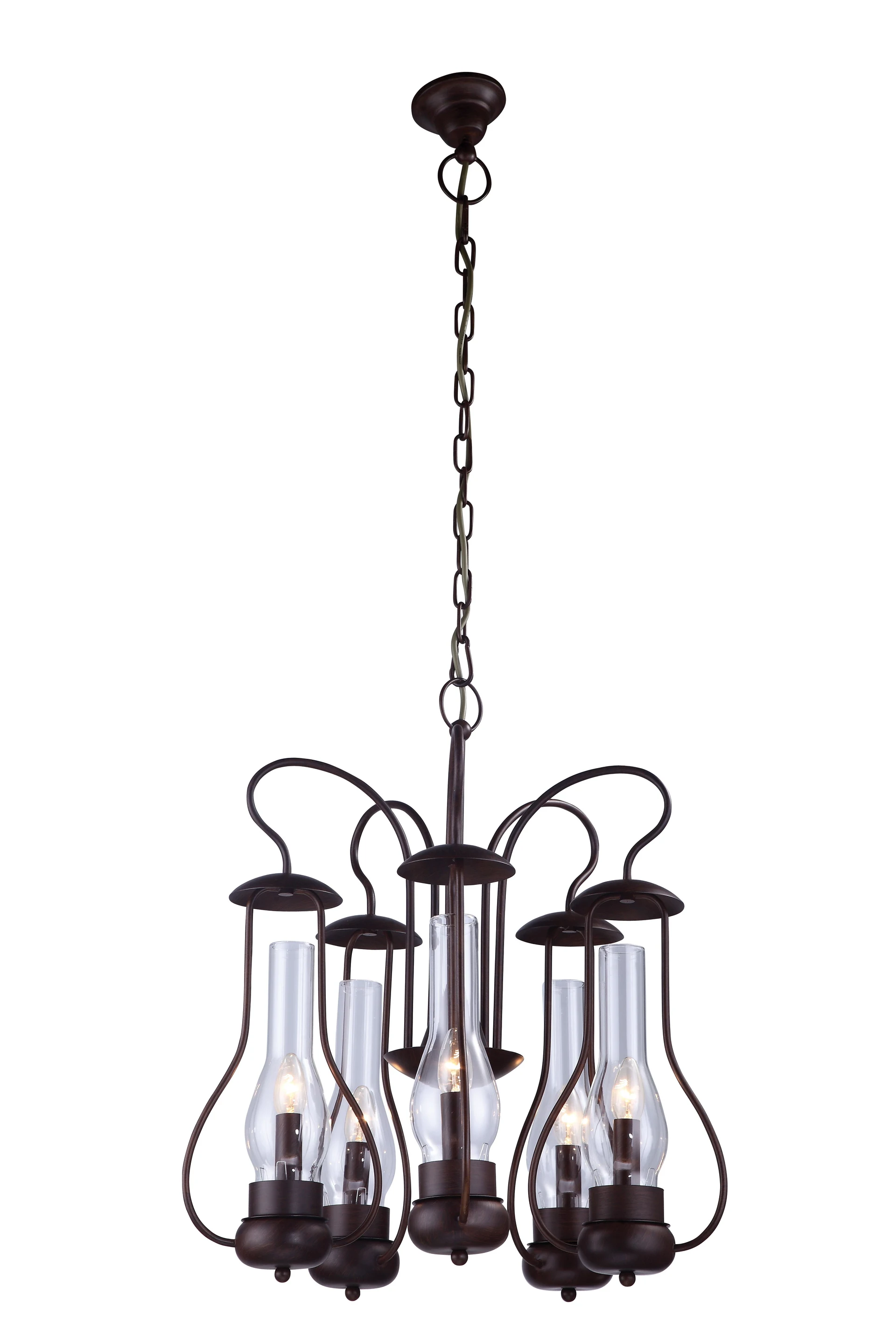 Подвесная люстра Arte Lamp BULBO A8955LM-5BR