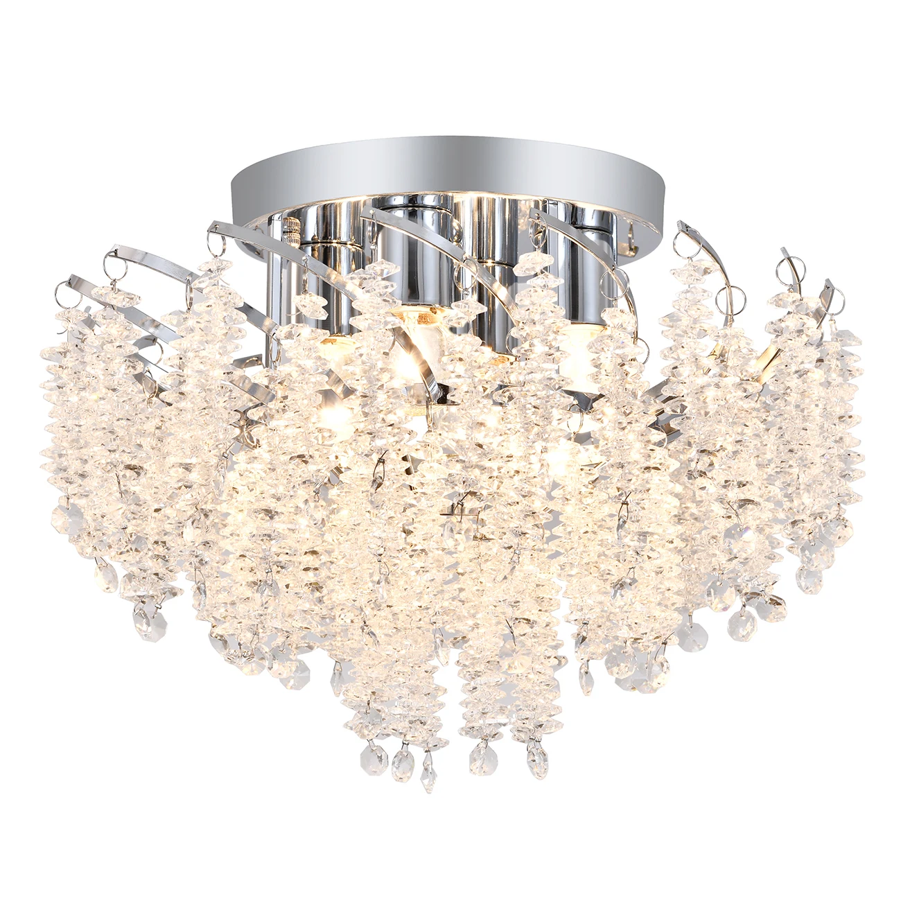 Потолочная люстра 140015/4C E27*60W Chrome Whisper Escada ES0000071