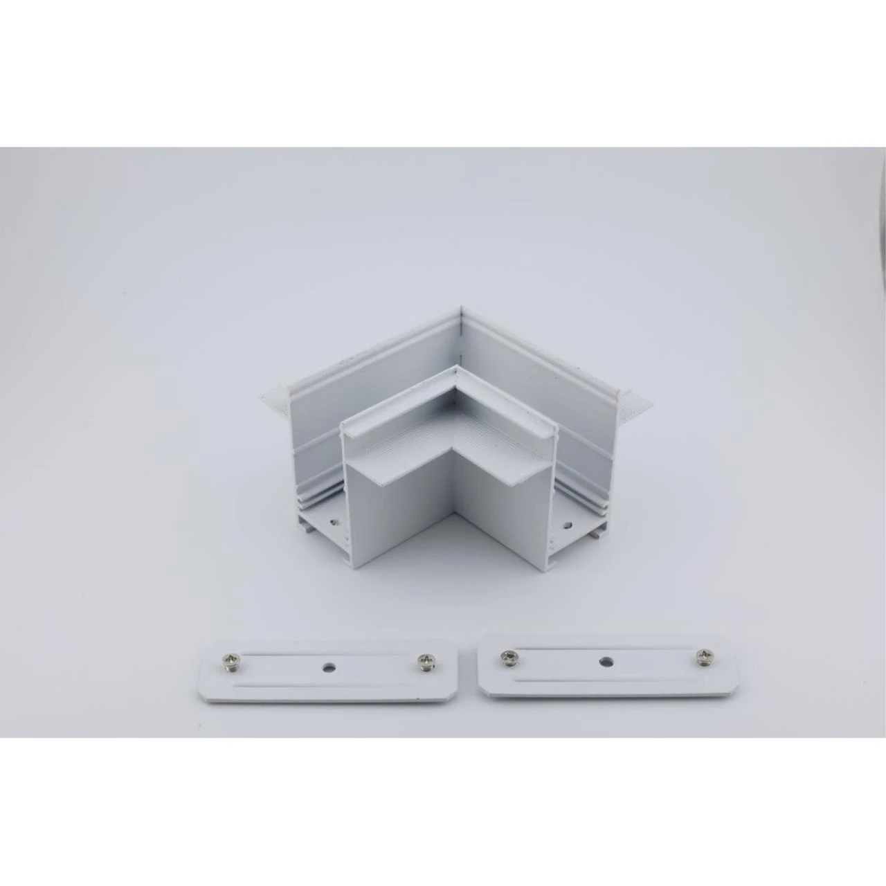 Трековый соединитель угловой плоский Magnetic track 220 Aployt APL.0285.10.01