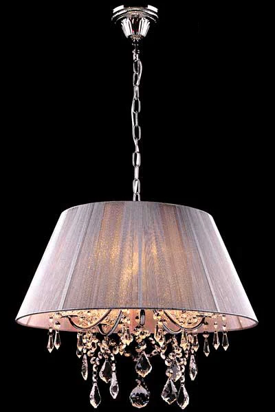Подвесная люстра Eurosvet 3125 3125/5 хром/серебристый Strotskis