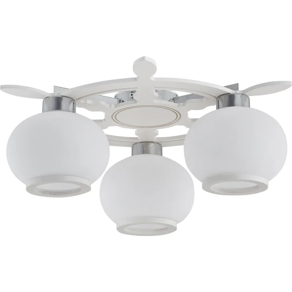 Потолочная люстра TK Lighting Wheel 412 Wheel white 3