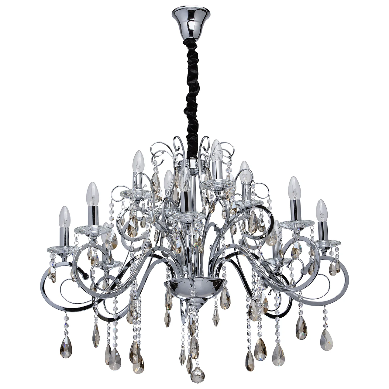 Подвесная хрустальная люстра Сюзанна Chiaro 458011012