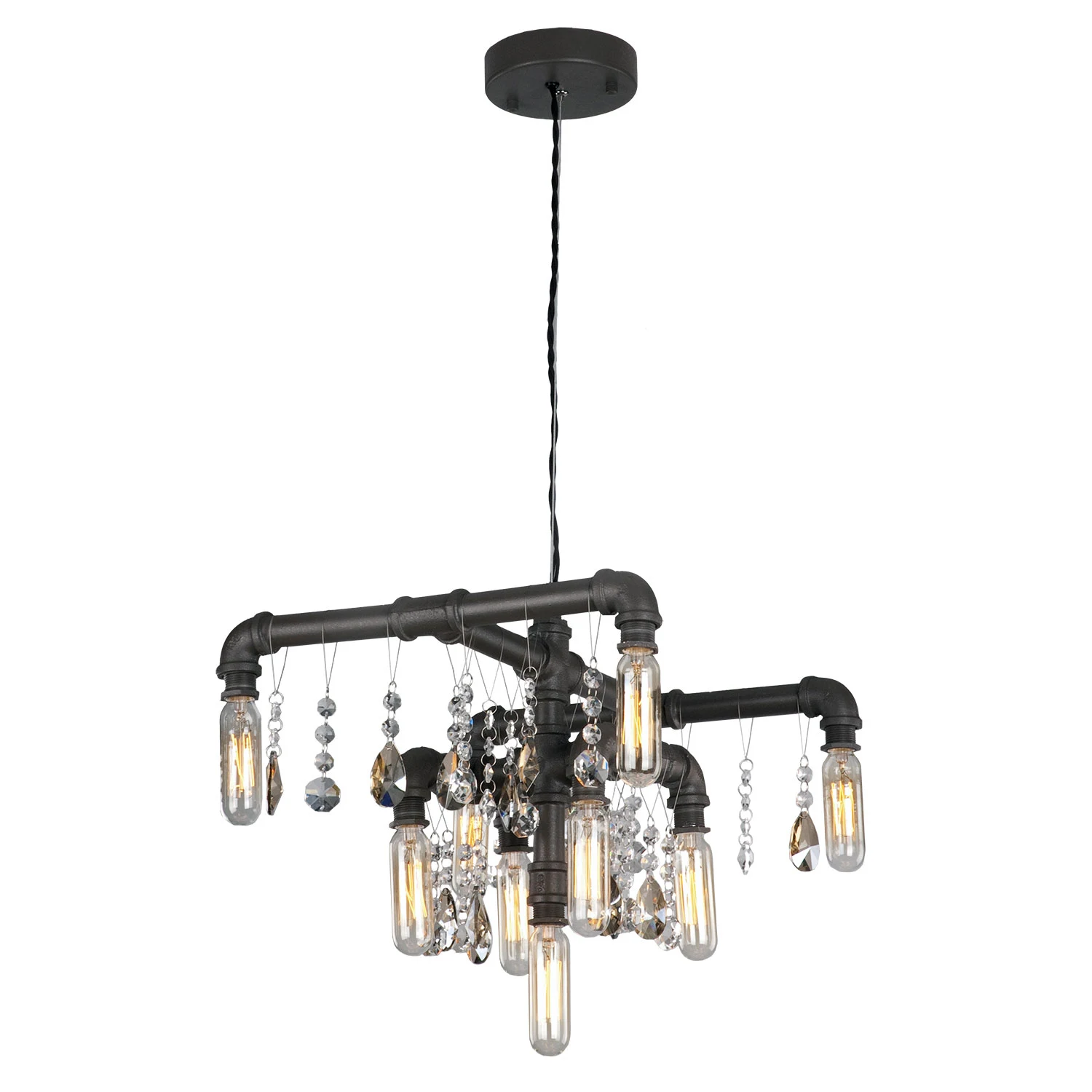 Подвесная люстра Jamestown Lussole LOFT LSP-9379