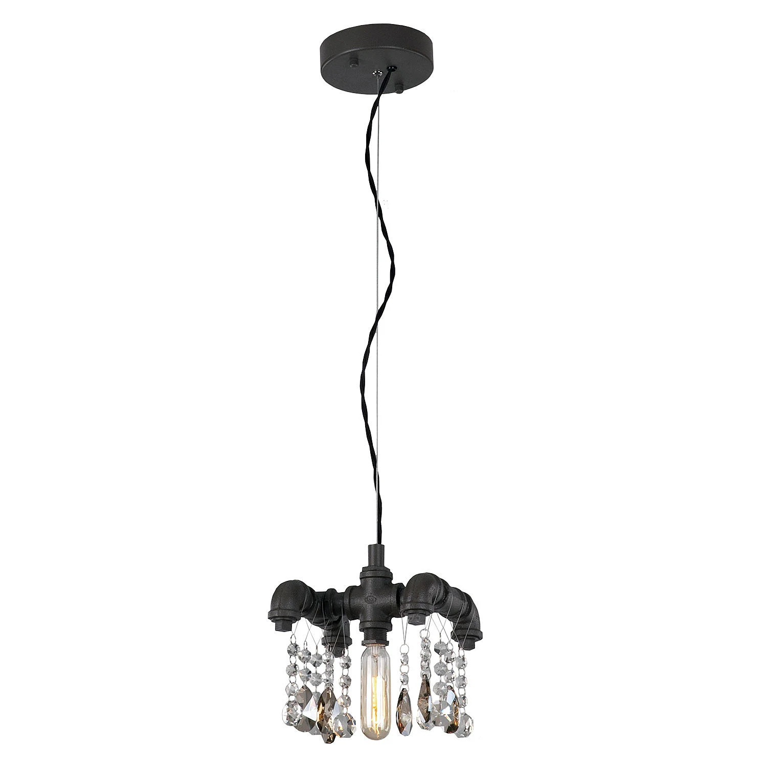 Хрустальная люстра Jamestown Lussole LOFT LSP-9371