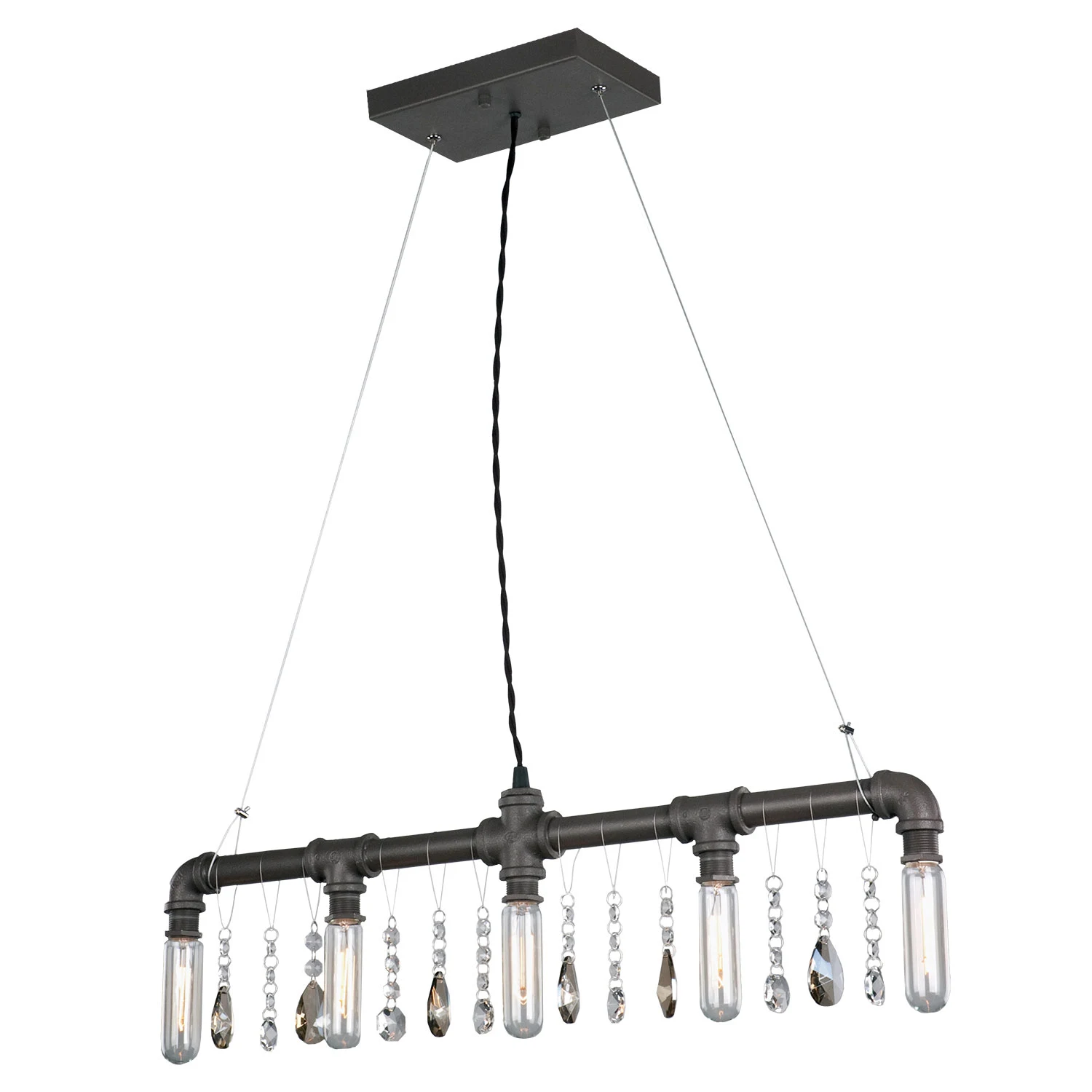 Подвесная люстра Jamestown Lussole LOFT LSP-9375
