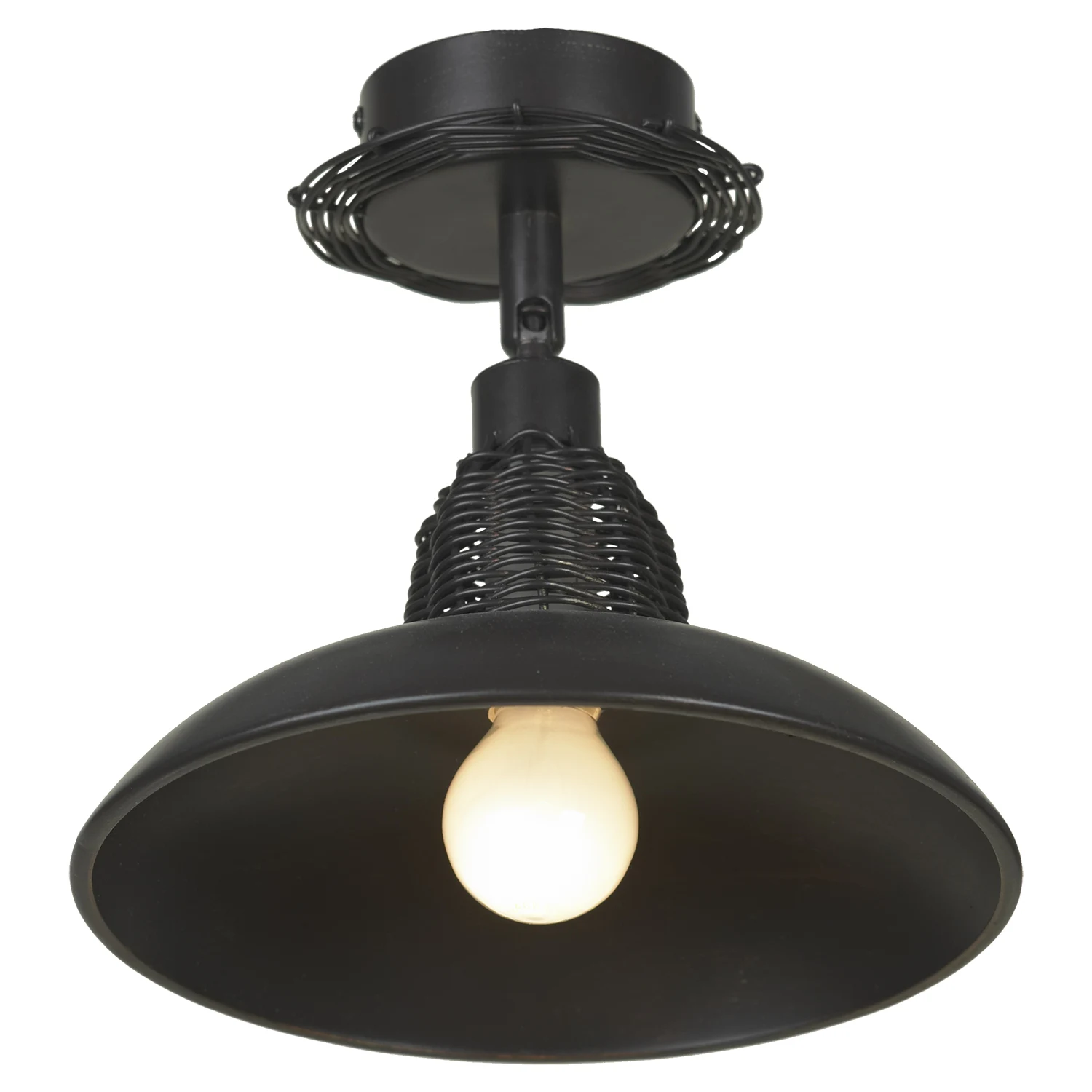 Люстра с одной лампой Ancona Lussole LOFT LSN-1077-01