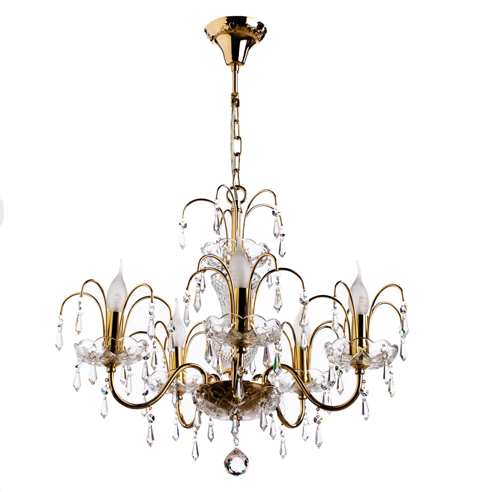 Подвесная люстра Arte Lamp SPARKLES A3054LM-5GO