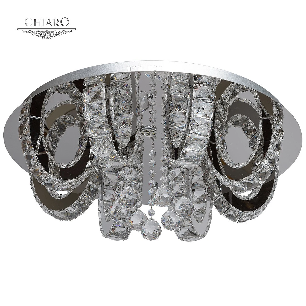 Потолочная хрустальная люстра Chiaro Кларис 437012311