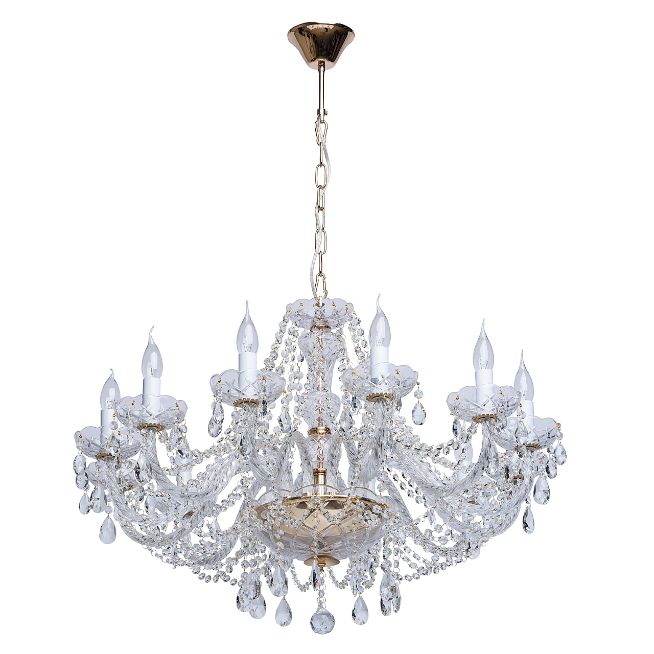 Подвесная хрустальная люстра Каролина MW Light 367012812