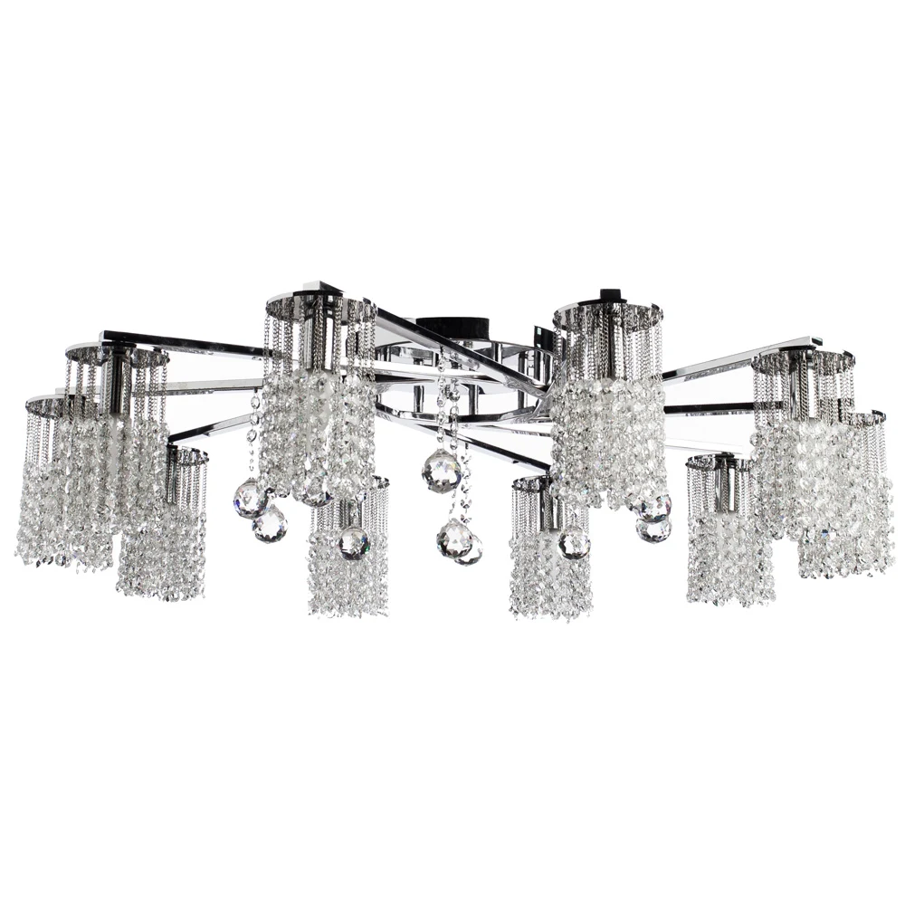 Потолочная люстра Arte Lamp CASCATA A3028PL-10CC