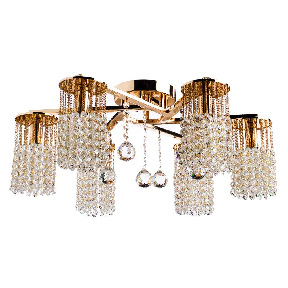 Потолочная люстра Arte Lamp CASCATA A3028PL-6GO
