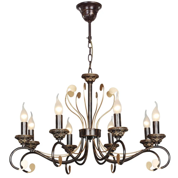 Подвесная люстра ID lamp Houston 261/8-Blackplatina