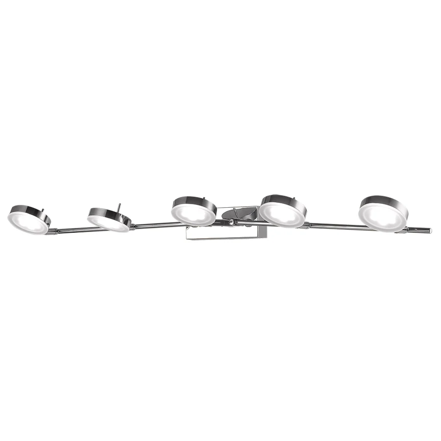 Светильник спот ID lamp Columbus 387/5A-chrome