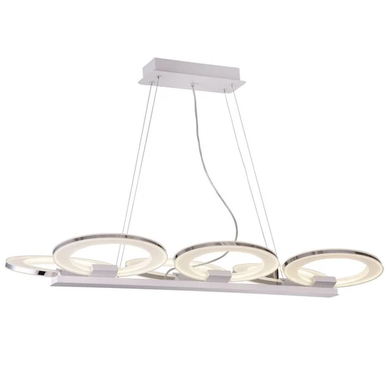 Подвесная светодиодная люстра Jersey City ID lamp 400/6-LEDWhitechrome
