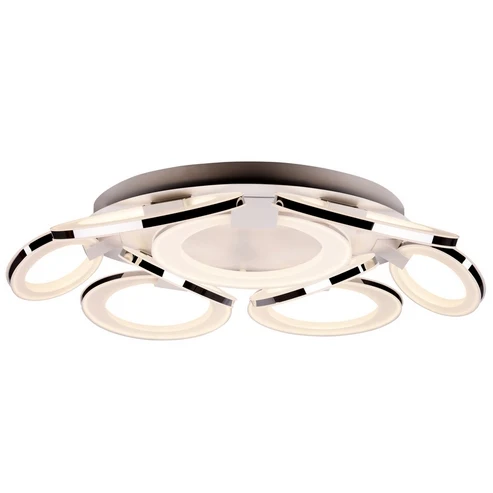 Потолочная светодиодная люстра Jersey City ID lamp 400/9PF-LEDWhitechrome