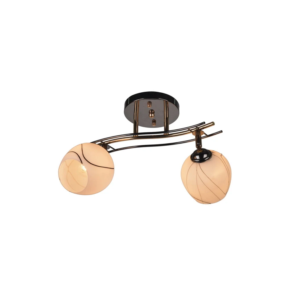 Потолочная люстра ID lamp Violetta 880/2PF-Darkgold
