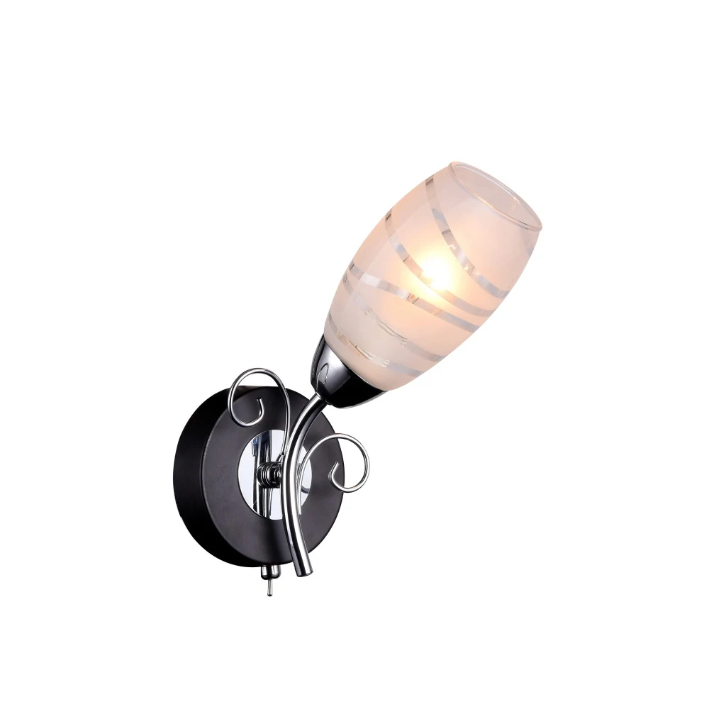Настенное бра ID lamp Edwidge 846/1A-Blackchrome