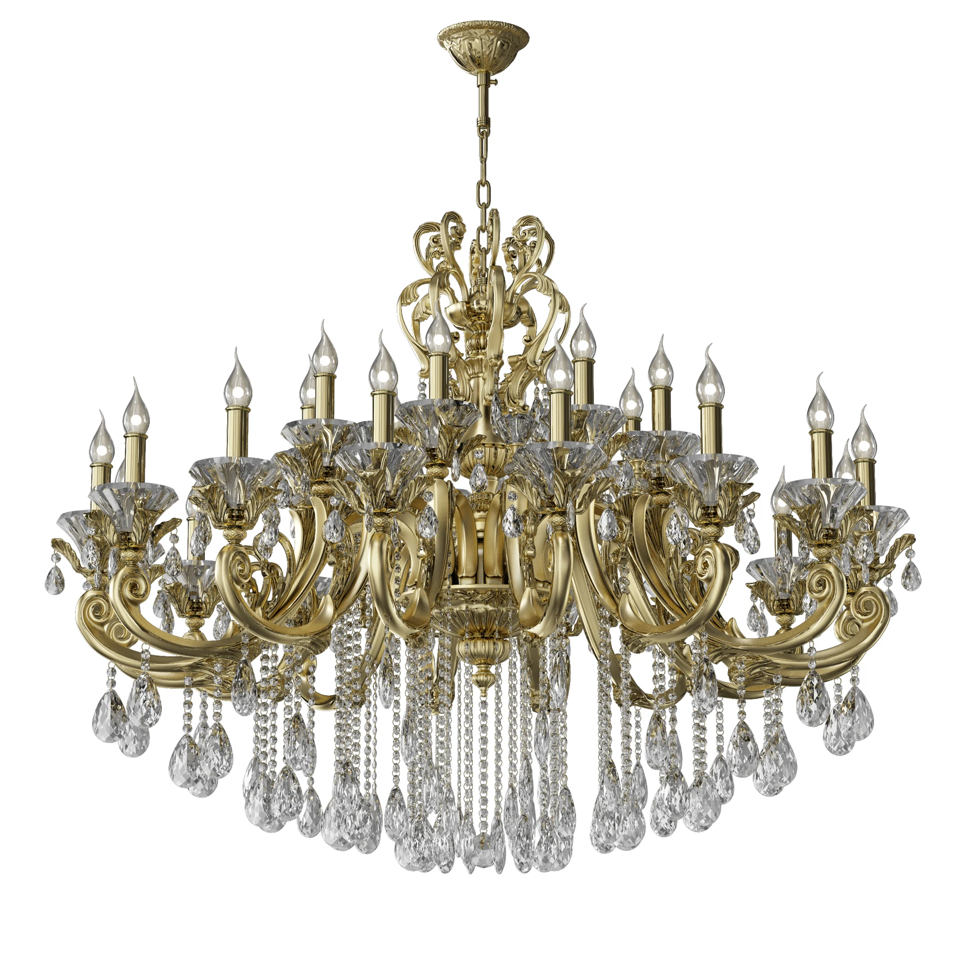 Подвесная хрустальная люстра Ampollo Lightstar 786242