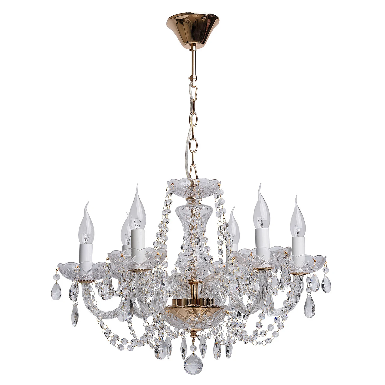 Подвесная хрустальная люстра Каролина MW Light 367012606