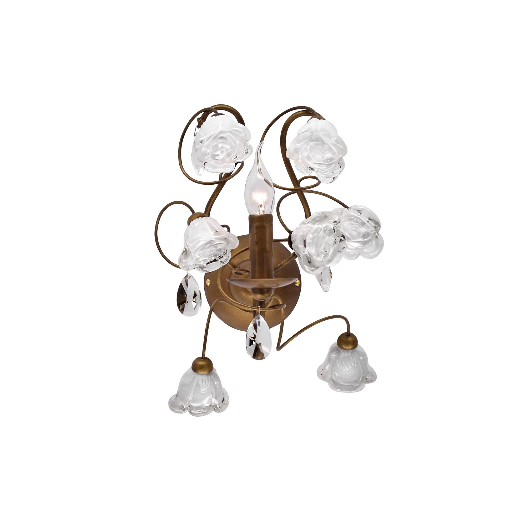 Бра с цветочками Rosetta EL324W01.1 Citilux