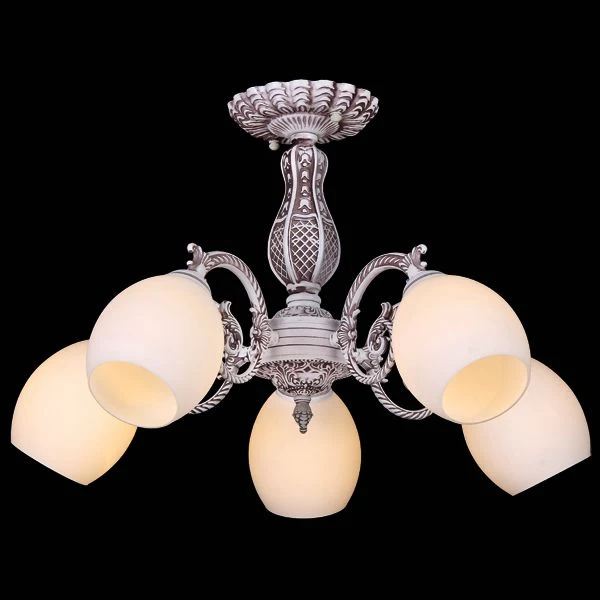 Потолочная люстра Natali Kovaltseva LUCCA LUCCA 11396/5C COFFEE IVORY
