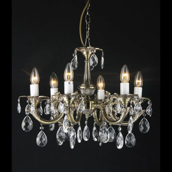 Подвесная люстра Natali Kovaltseva 10763 10763/6C ANTIQUE