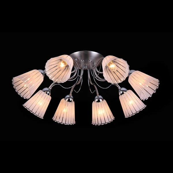 Потолочная люстра Natali Kovaltseva 10792/8C NICKEL, CHROME